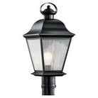 Kichler - Mount Vernon Outdoor Post Mount - 9909BK - Canada Light Shop