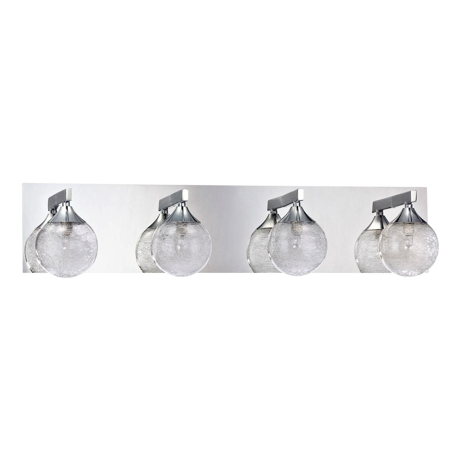 Kendal Lighting - Fybra Vanity Light - VF4100-4L-CH - Canada Light Shop