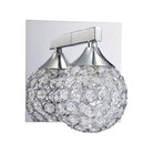 Kendal Lighting - Crys Vanity Light - VF4200-1L-CH - Canada Light Shop