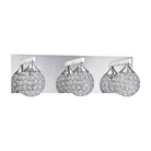 Kendal Lighting - Crys Vanity Light - VF4200-3L-CH - Canada Light Shop