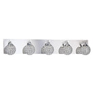 Kendal Lighting - Crys Vanity Light - VF4200-5L-CH - Canada Light Shop