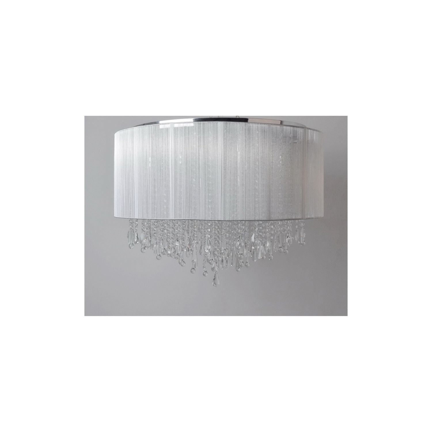 Avenue Lighting - HF1500-SLV - LED Dual Sconce - Beverly Dr. - Silver Silk String