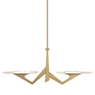 Varaluz - 530N02LBK - LED Linear - Down the Wrong Path - Brass Kisser