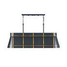 Varaluz - 536N05ZNCBRZ - Five Light Linear Pendant - Brasserie - Blackened Zinc/Heritage Bronze