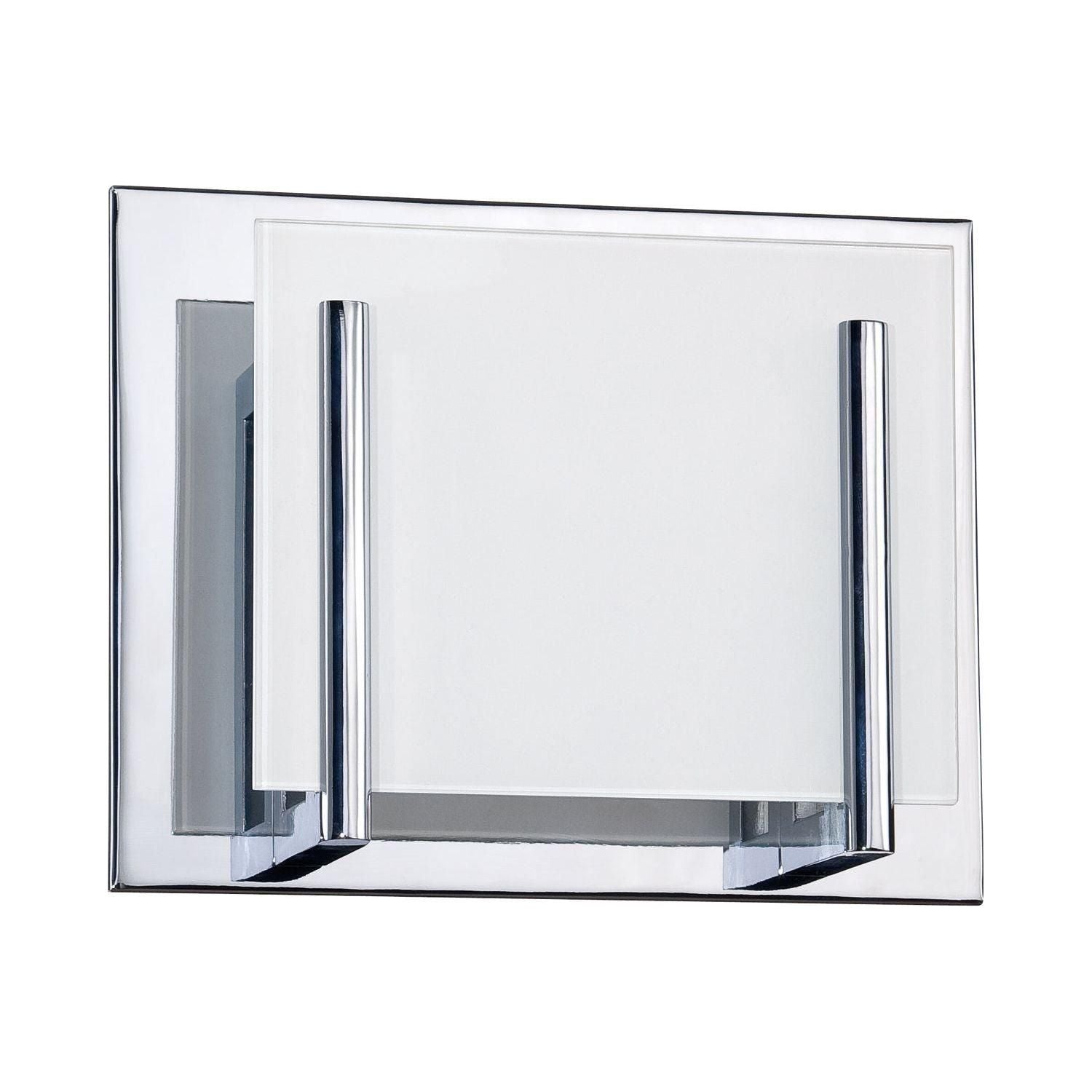 Kendal Lighting - Aurora Vanity Light - VF2400WH-1L-CH - Canada Light Shop