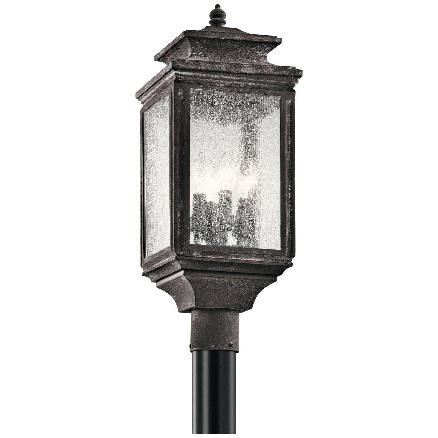 Kichler - Wiscombe Park Outdoor Post Mount - 49506WZC - Canada Light Shop