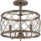 Quoizel - Dury Semi-Flush Mount - RDY1714CS - Canada Light Shop