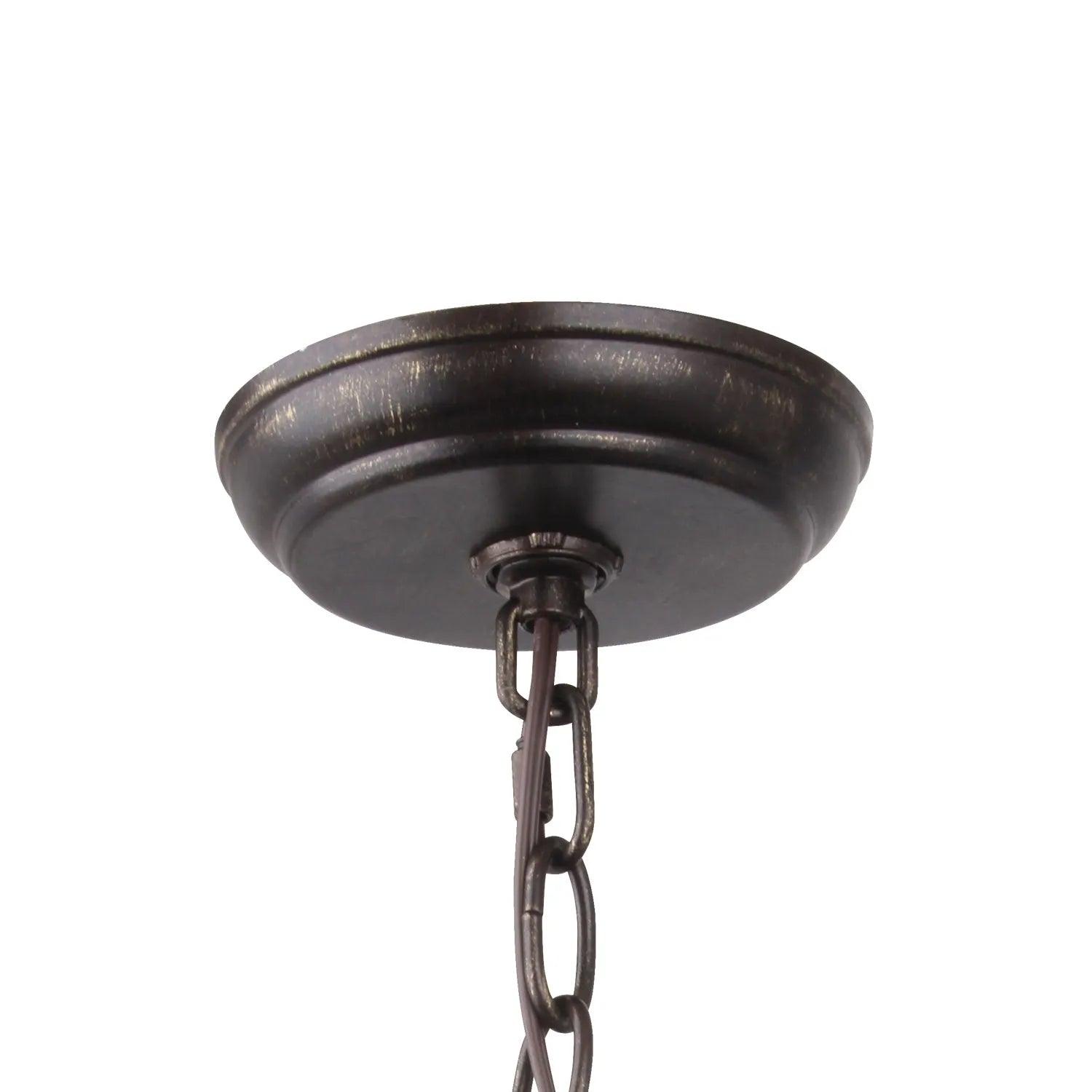 Crystorama - Luna Six Light Chandelier - 585-EB-GA - Canada Light Shop