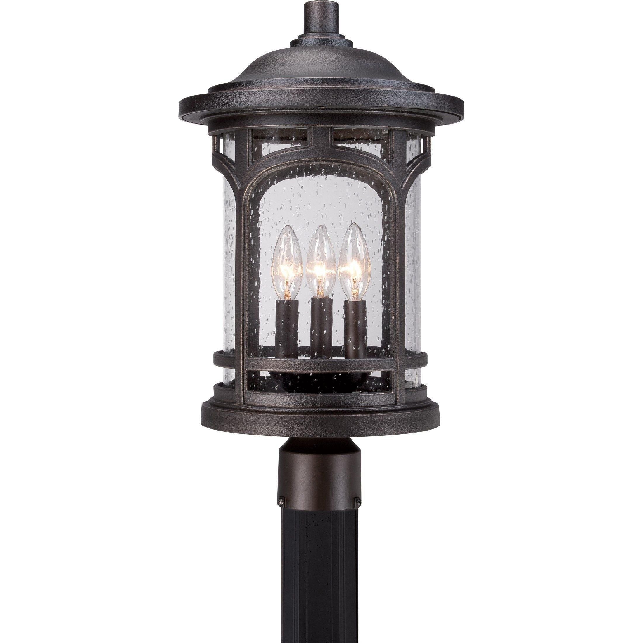 Quoizel - Marblehead Outdoor Post Lantern - MBH9011PN - Canada Light Shop