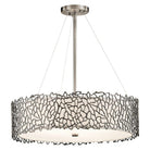 Kichler - Silver Coral Chandelier - 43347CLP - Canada Light Shop