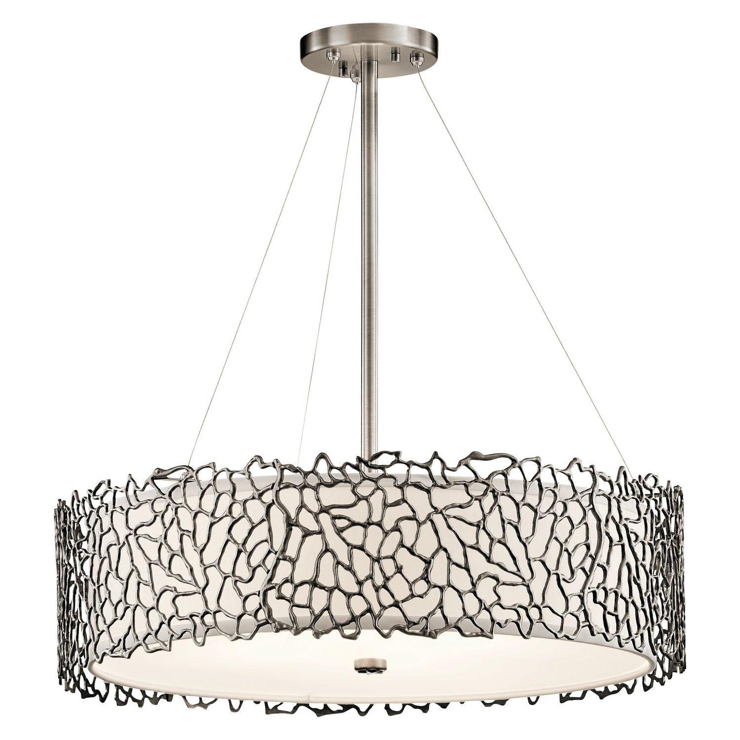 Kichler - Silver Coral Chandelier - 43347CLP - Canada Light Shop