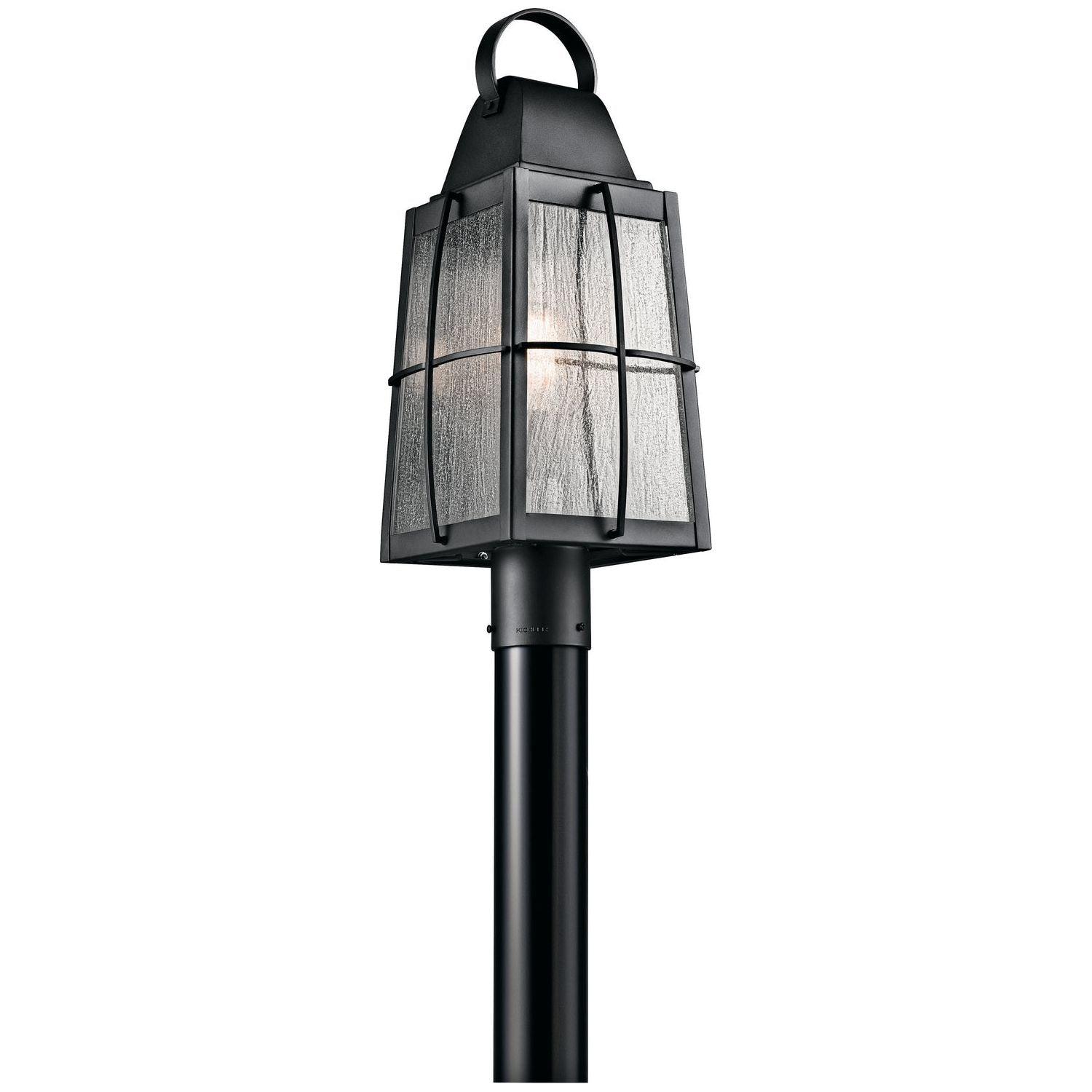 Kichler - Tolerand Outdoor Post Mount - 49555BKT - Canada Light Shop