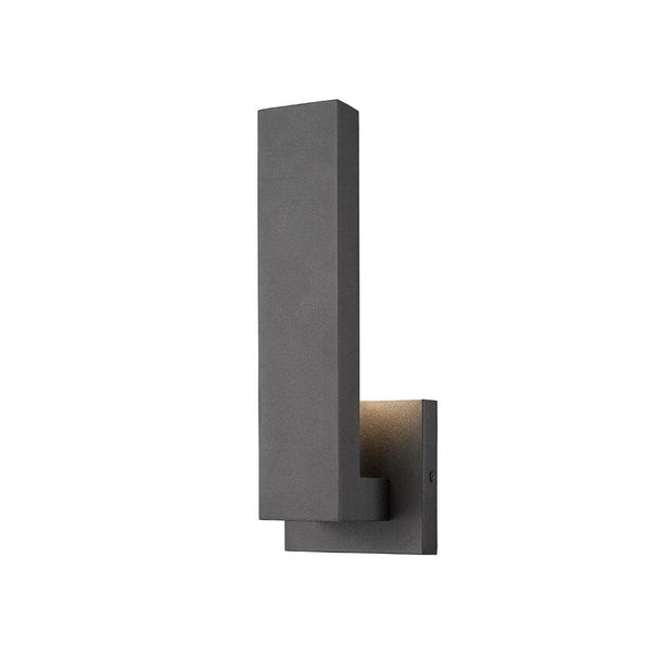 Z-Lite 576S-BK-LED Z-Lite Edge Outdoor Wall Sconce in Black