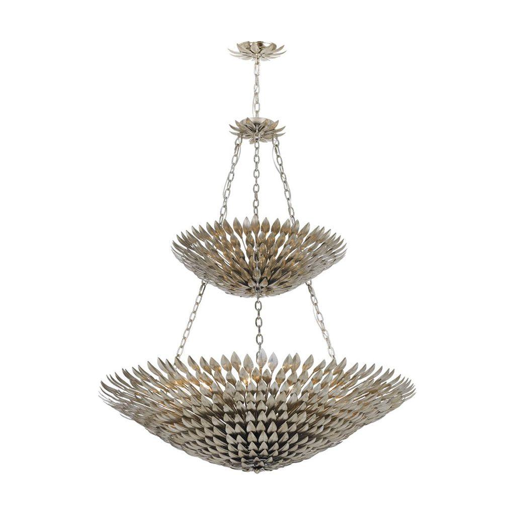 Crystorama - Broche 18 Light Chandelier - 599-SA - Canada Light Shop