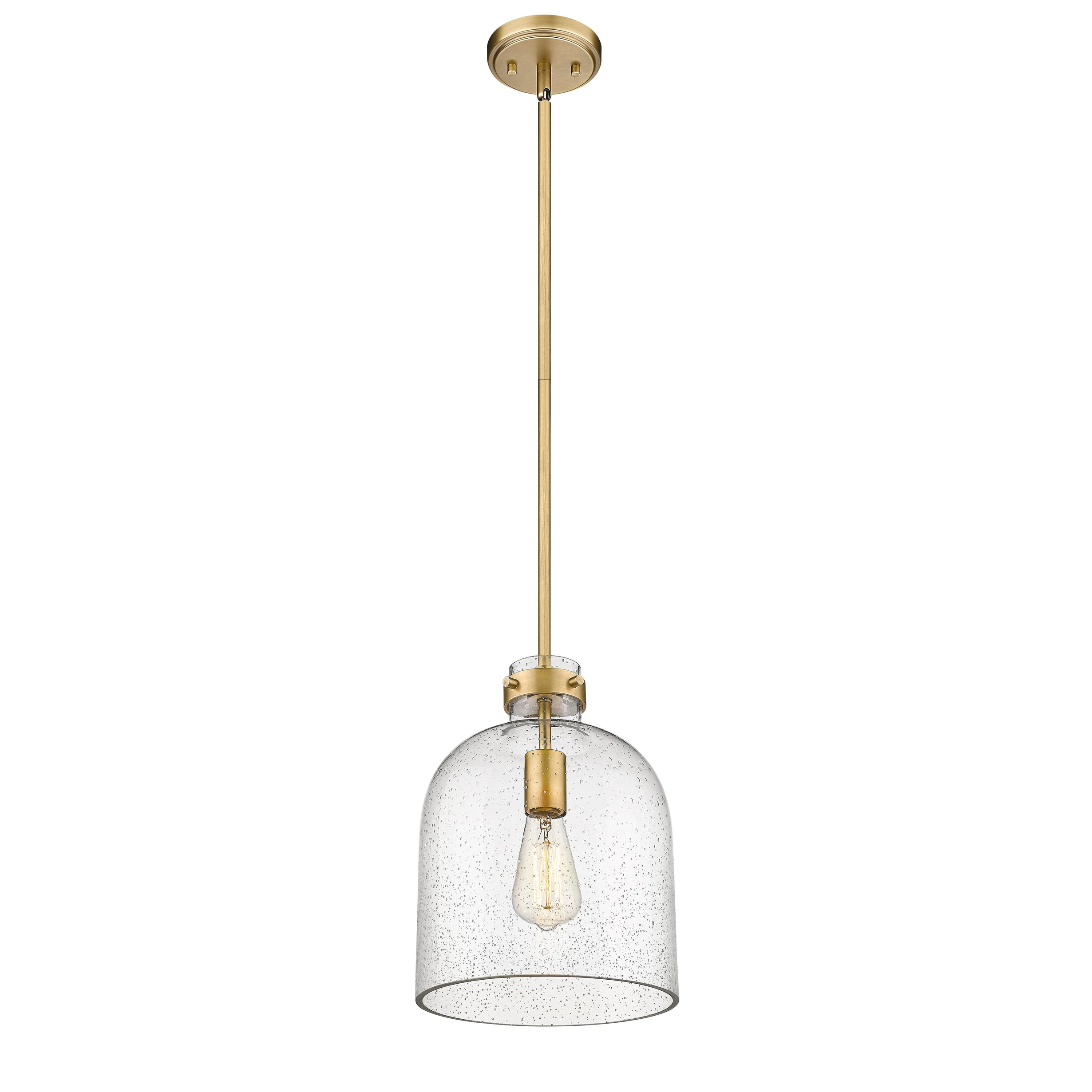 Z-Lite 817-9RB Pearson Pendant in Rubbed Brass alternative view 2