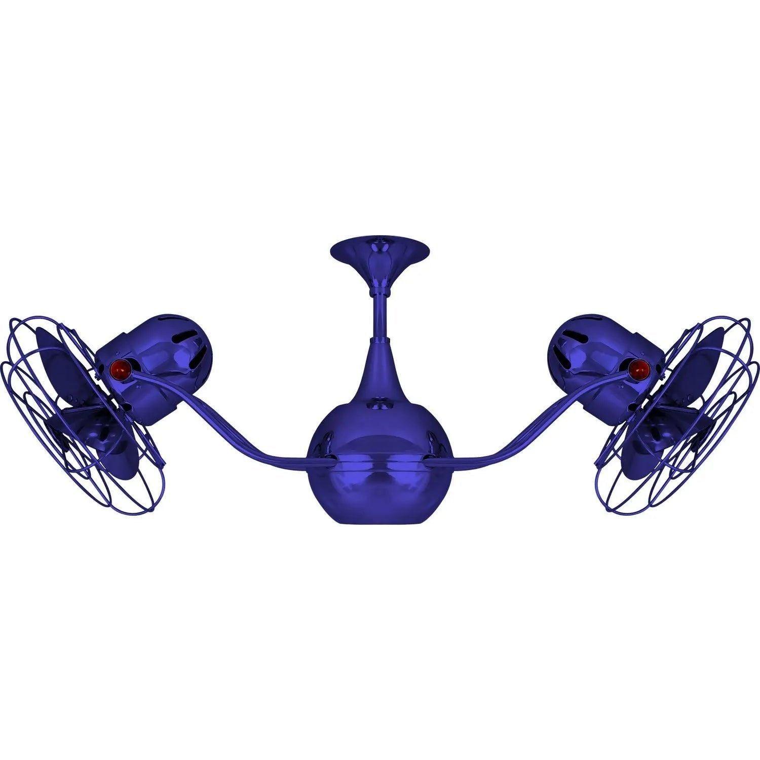 Matthews Fan Company - Vent-Bettina 42" Ceiling Fan - VB-BLUE-MTL - Canada Light Shop
