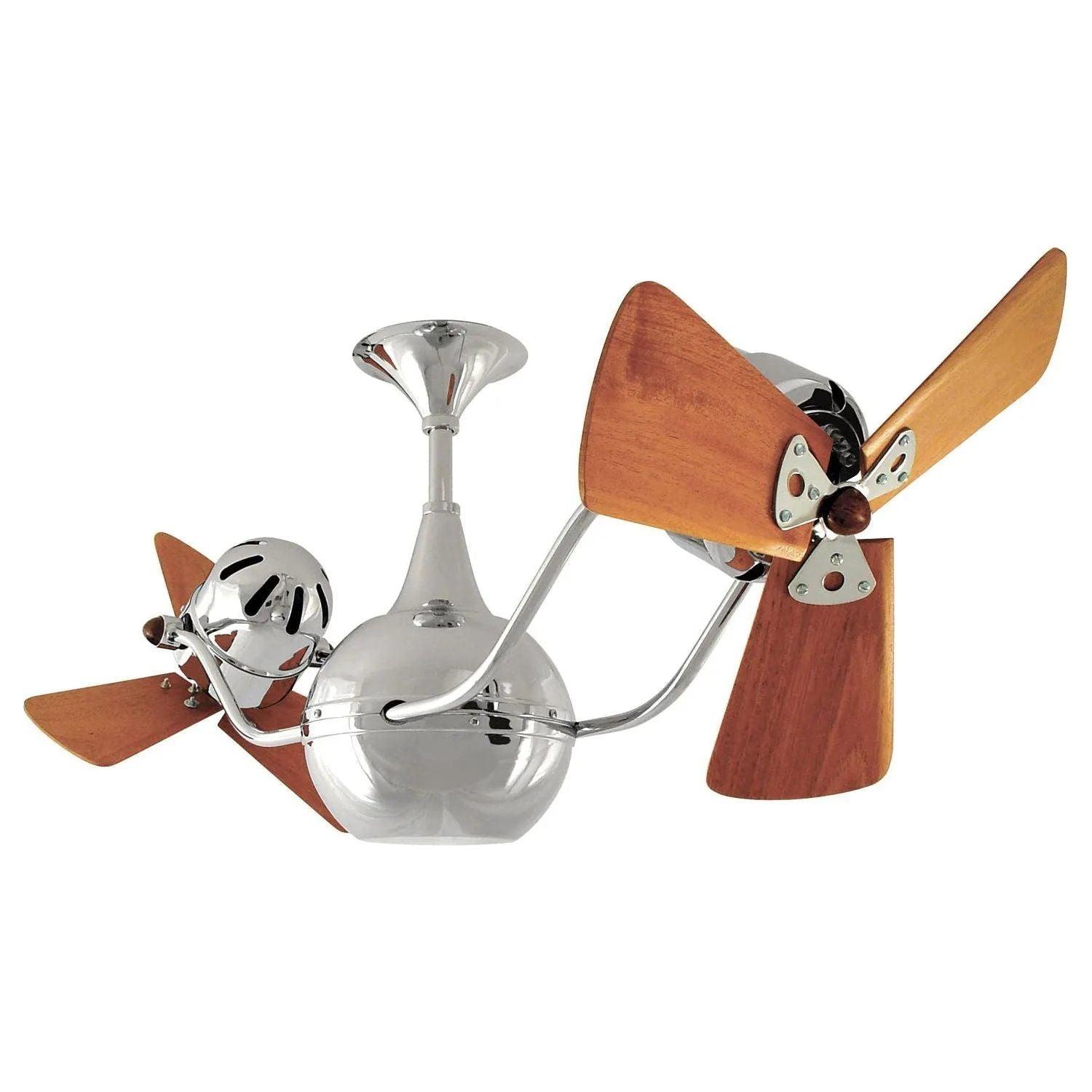 Matthews Fan Company - Vent-Bettina 42" Ceiling Fan - Damp - VB-CR-WD-DAMP - Canada Light Shop