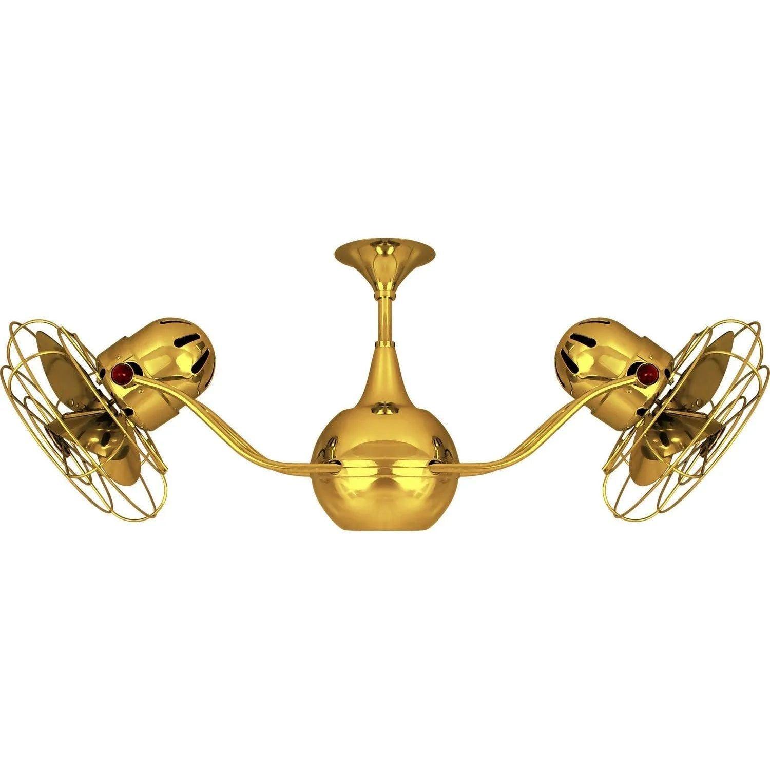 Matthews Fan Company - Vent-Bettina 42" Ceiling Fan - VB-GOLD-MTL - Canada Light Shop