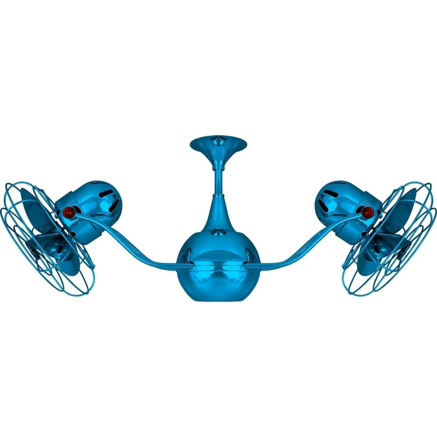 Matthews Fan Company - Vent-Bettina 42" Ceiling Fan - VB-LTBLUE-MTL - Canada Light Shop