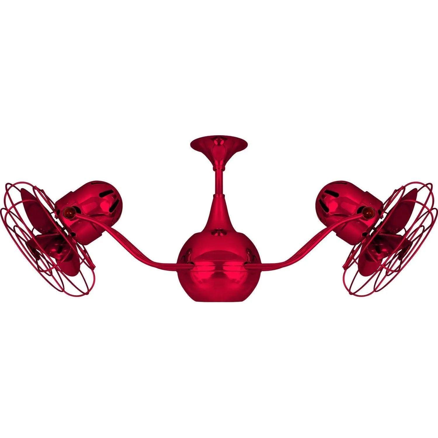 Matthews Fan Company - Vent-Bettina 42" Ceiling Fan - VB-RED-MTL - Canada Light Shop