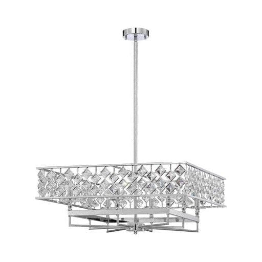 Kendal Lighting - Milano Pendant - PF60-8L26-CH - Canada Light Shop