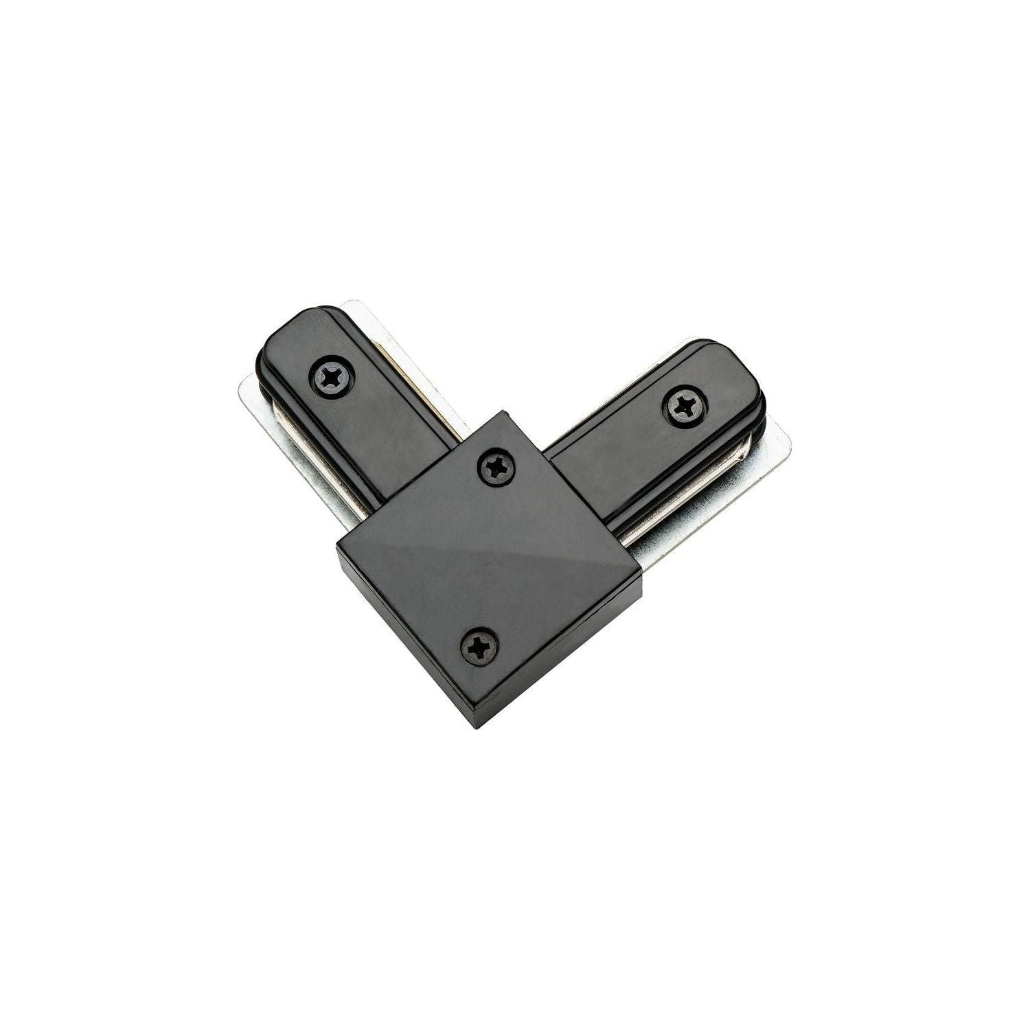 Kendal Lighting - Track Accessory Connector - TA003-BLK - Canada Light Shop