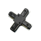 Kendal Lighting - Track Accessory X Connector - TA005-BLK - Canada Light Shop