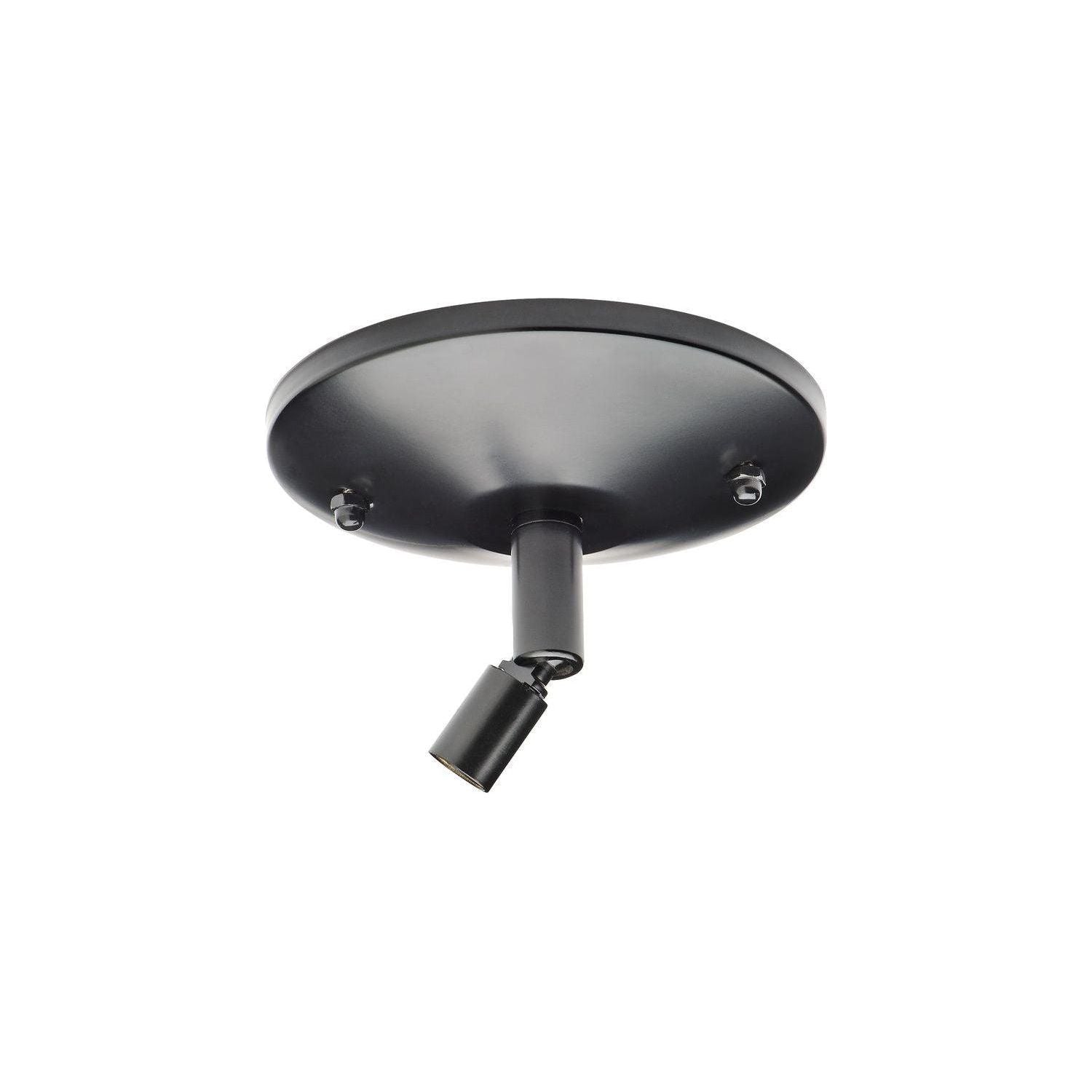 Kendal Lighting - Track Accessory Swivel Canopy for Stem Kit - TA014-SW-BLK - Canada Light Shop