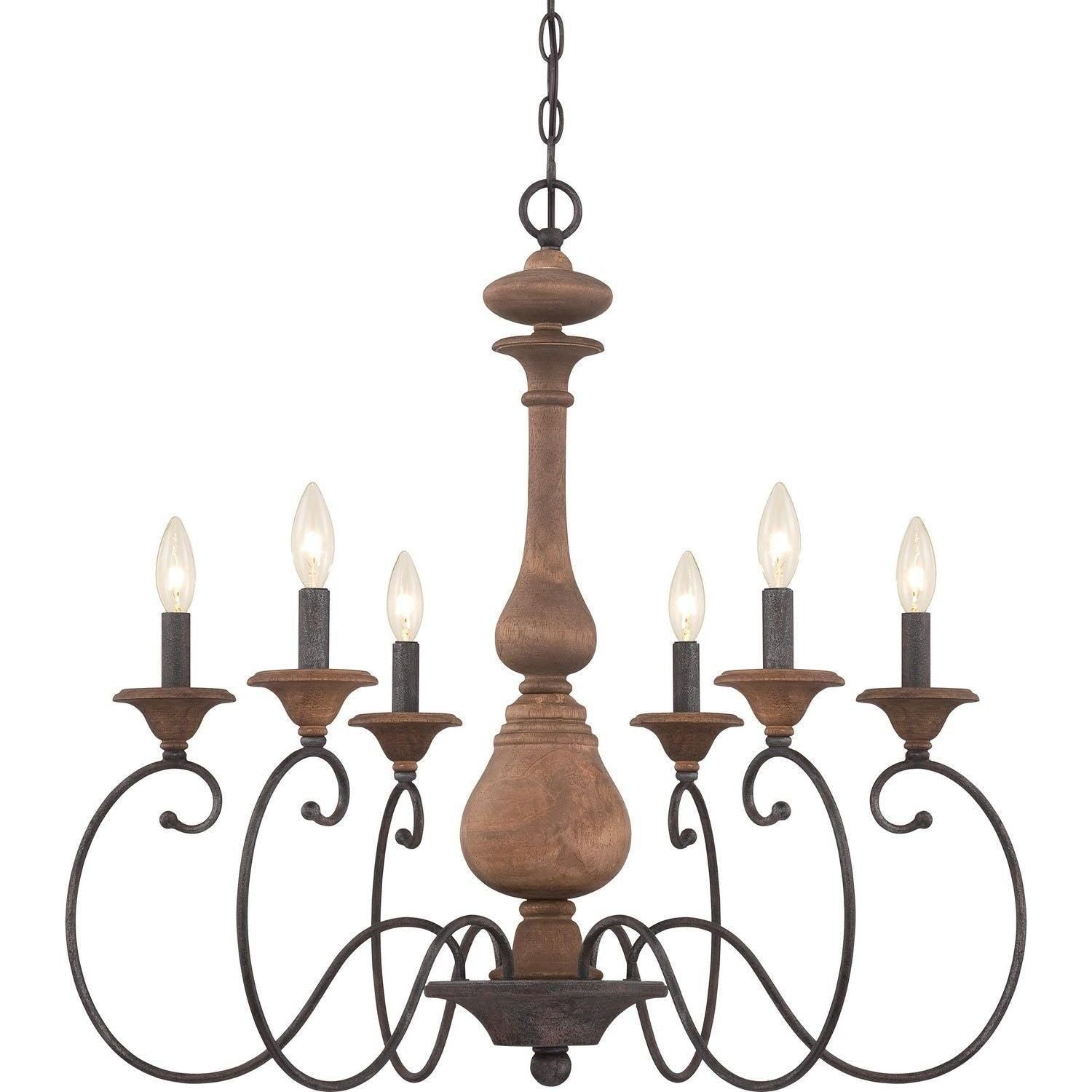 Quoizel - Auburn Chandelier - ABN5006RK - Canada Light Shop