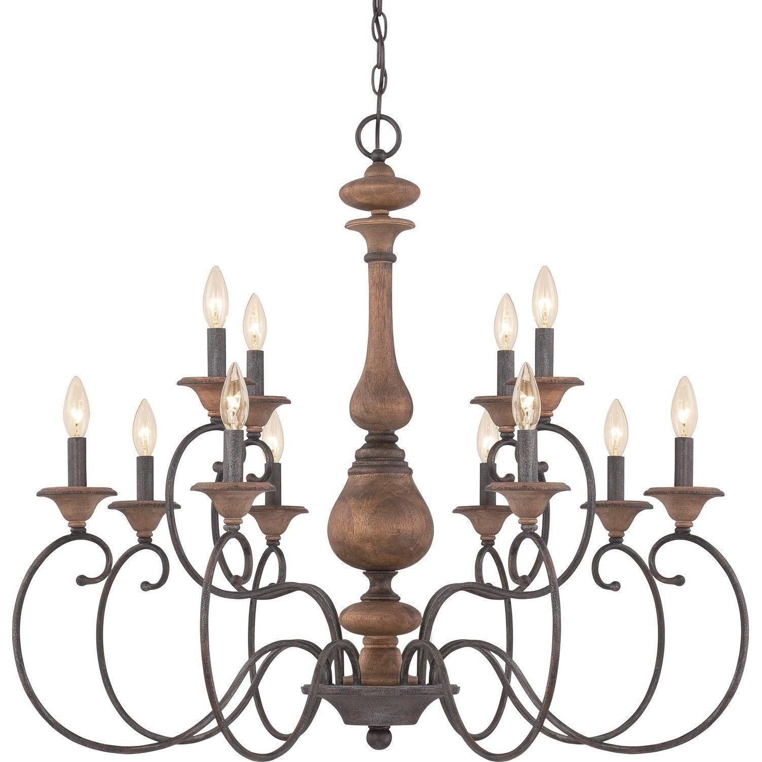 Quoizel - Auburn Chandelier - ABN5012RK - Canada Light Shop