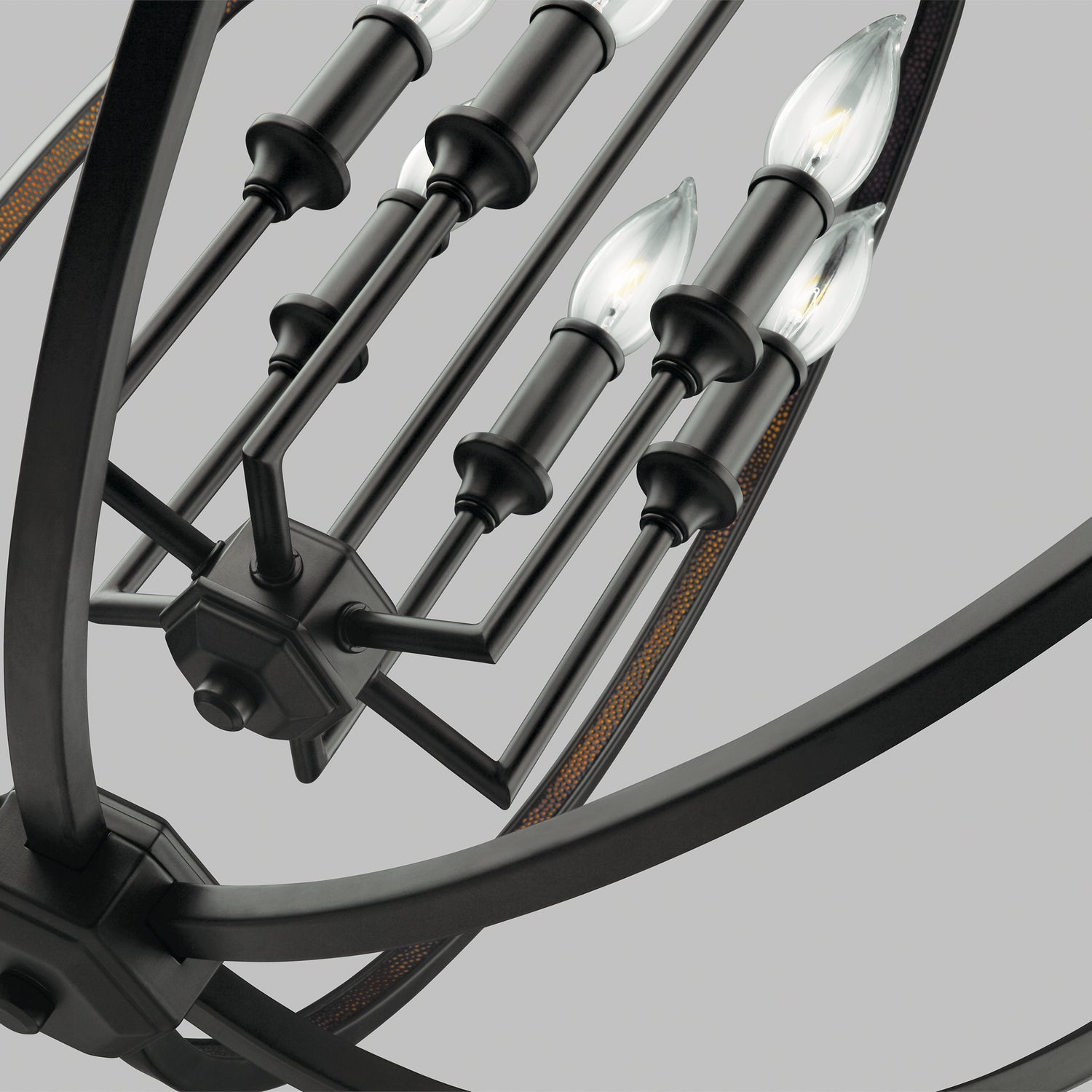 Visual Comfort Studio Canada - F3061/6ORB - Six Light Pendant - Corinne - Oil Rubbed Bronze