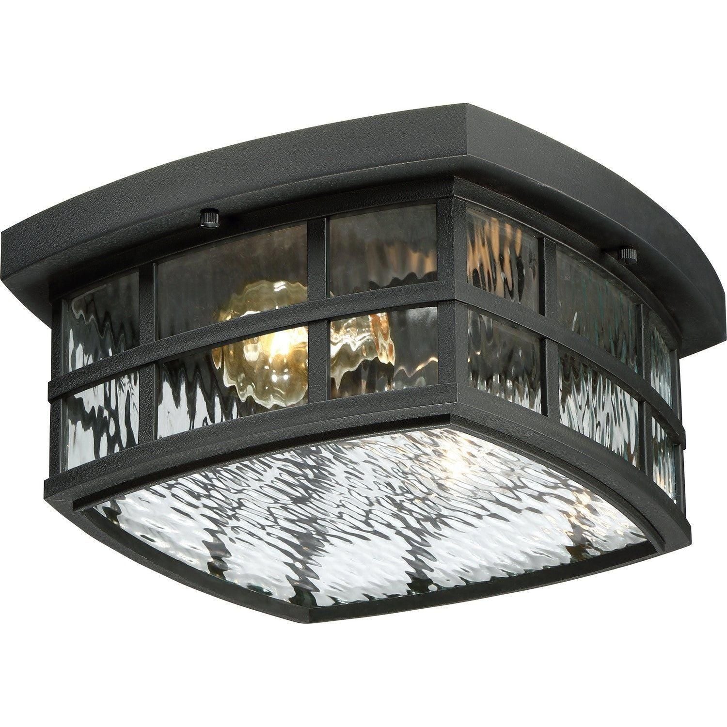 Quoizel - Stonington Outdoor Flush Mount - SNN1612K - Canada Light Shop