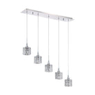 Kendal Lighting - Lustra Bar - PF61-5LBR-CH - Canada Light Shop