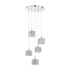 Kendal Lighting - Shimera Pan - PF62-5LPA-CH - Canada Light Shop