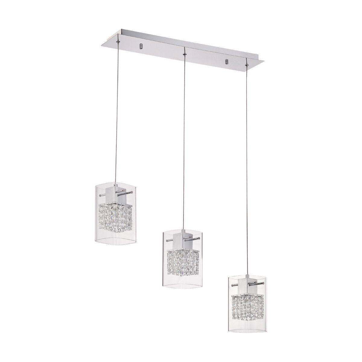 Kendal Lighting - Politan Bar - PF63-3LBR-CH - Canada Light Shop