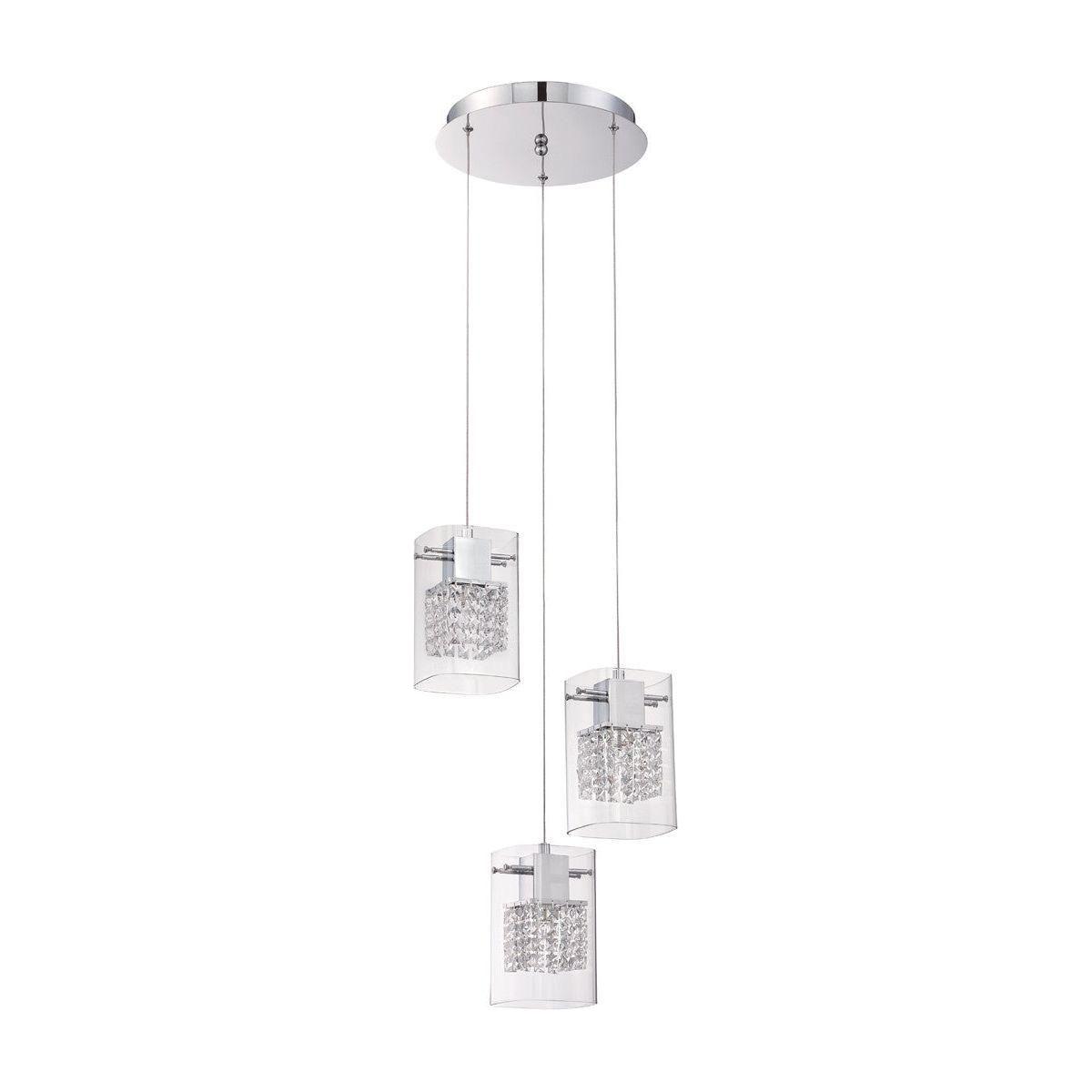 Kendal Lighting - Politan Pan - PF63-3LPA-CH - Canada Light Shop