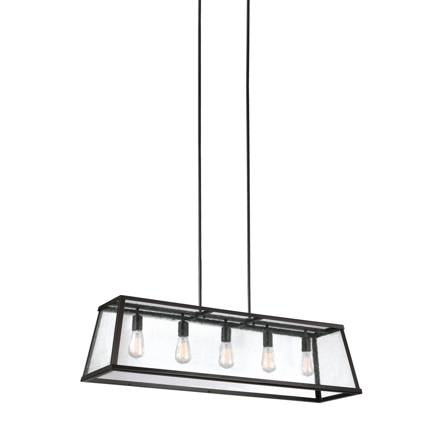 Visual Comfort Studio Canada - F3073/5ORB - Five Light Island Chandelier - Harrow - Oil Rubbed Bronze
