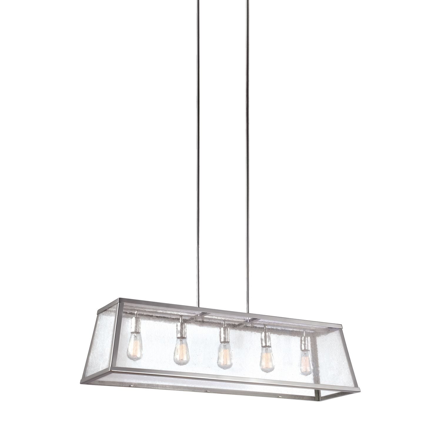 Visual Comfort Studio Canada - F3073/5PN - Five Light Island Chandelier - Harrow - Polished Nickel