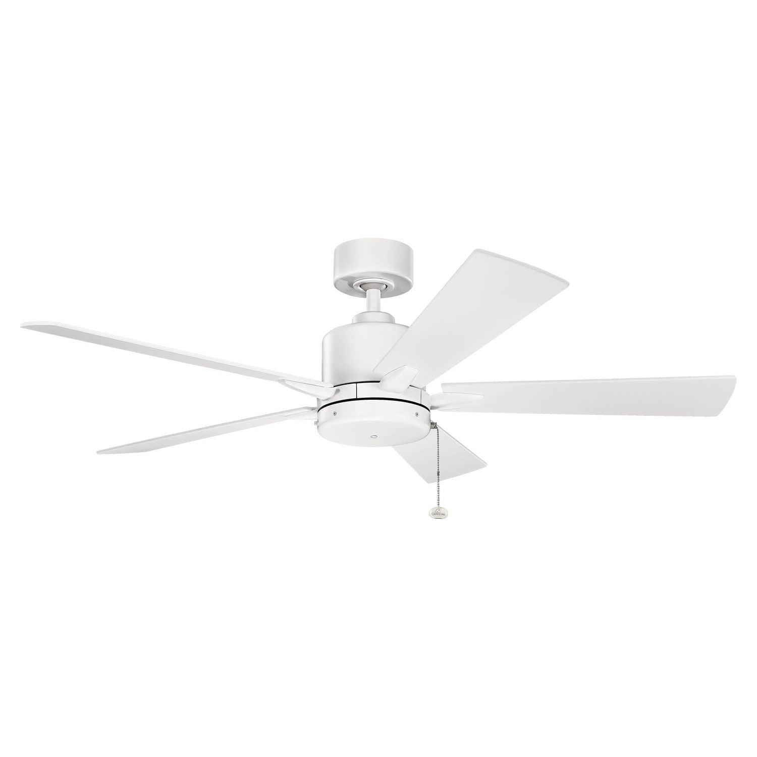 Kichler - Lucian II Ceiling Fan - 330242MWH - Canada Light Shop