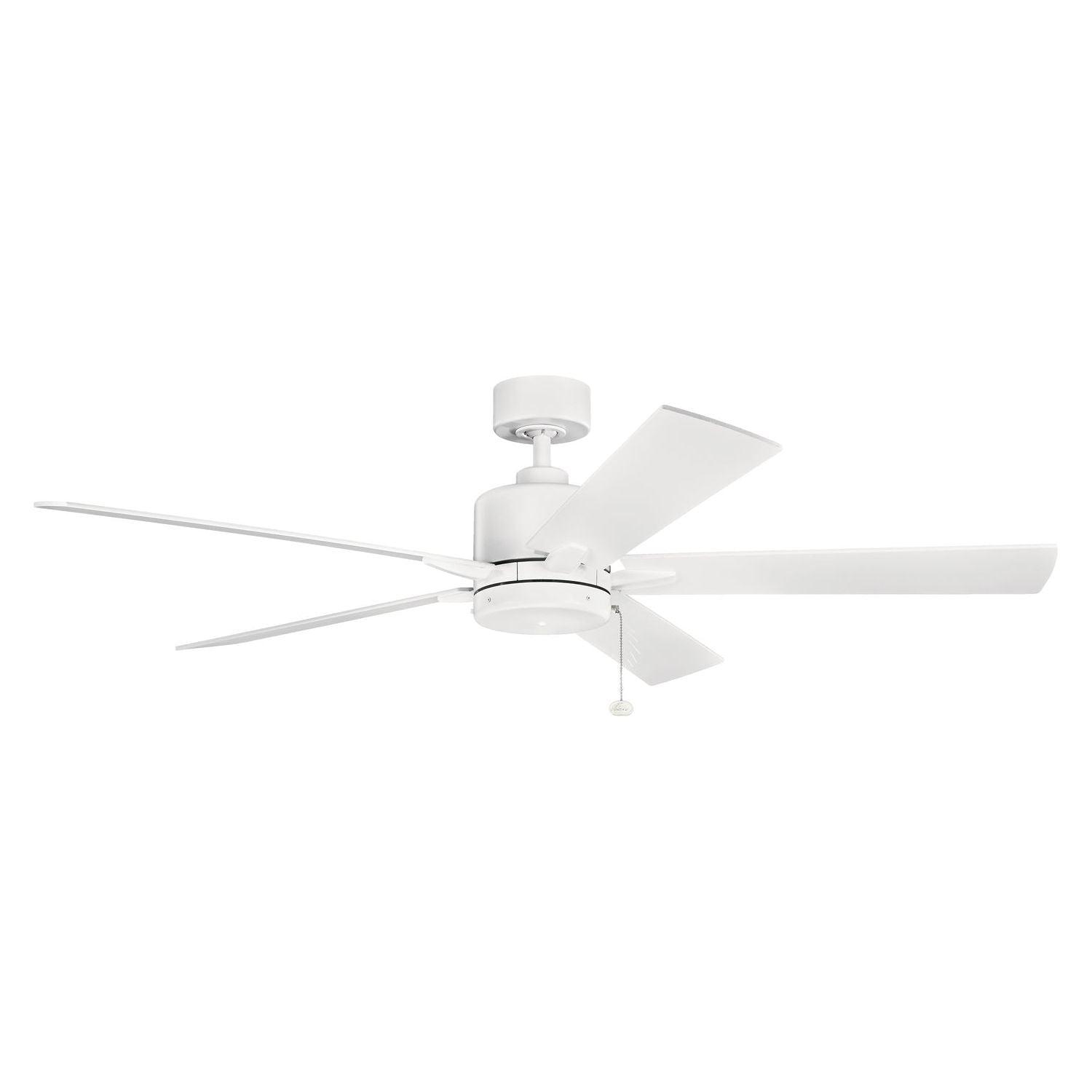 Kichler - Lucian II Ceiling Fan - 330243MWH - Canada Light Shop