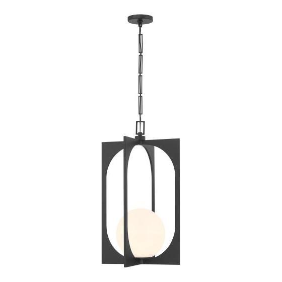 Savoy House - 7-3999-1-89 - One Light Pendant - Harding - Matte Black