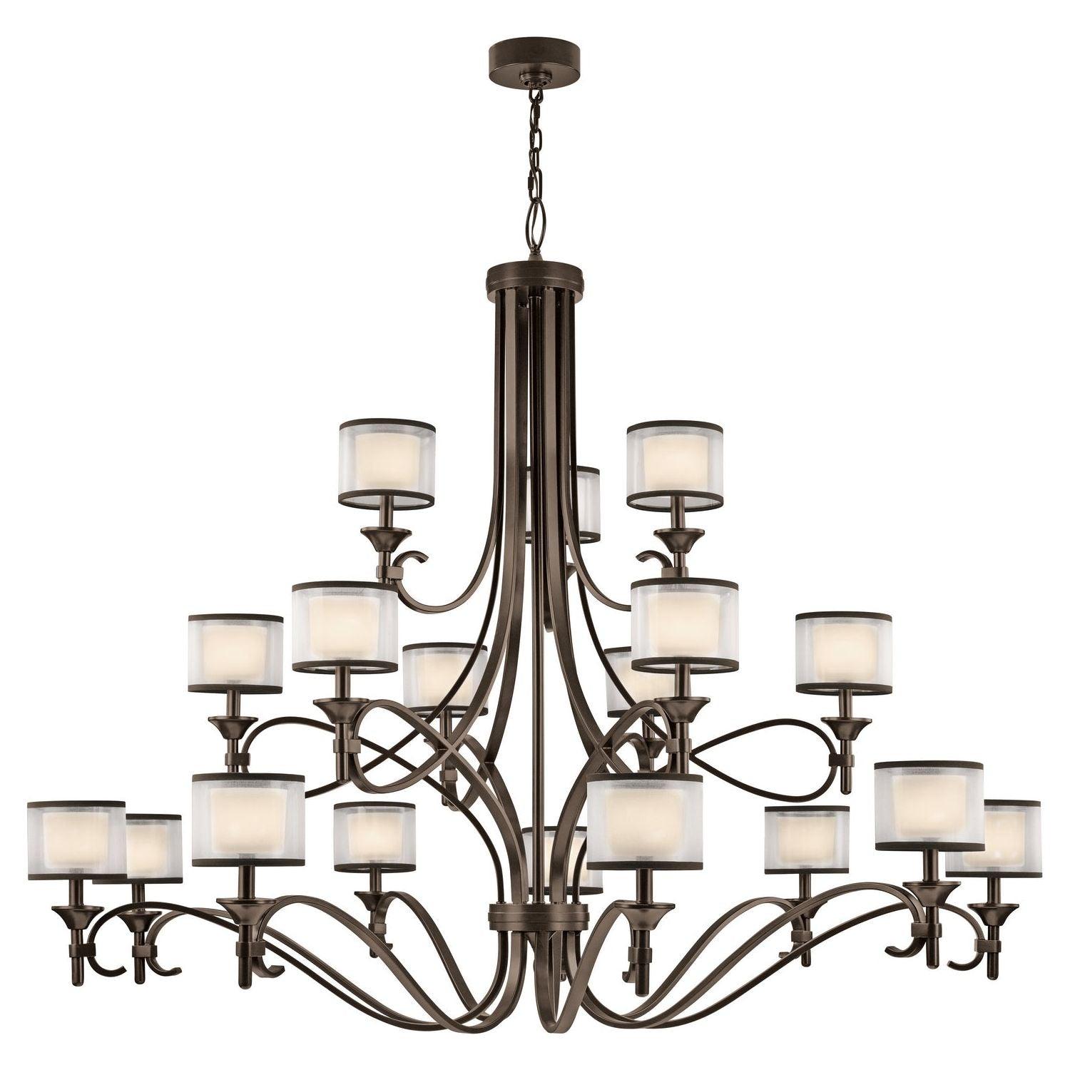 Kichler - Lacey 3 TierChandelier - 42396MIZ - Canada Light Shop