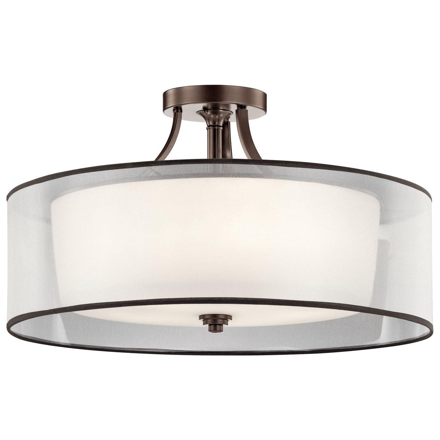 Kichler - Lacey Semi Flush Mount - 42399MIZ - Canada Light Shop
