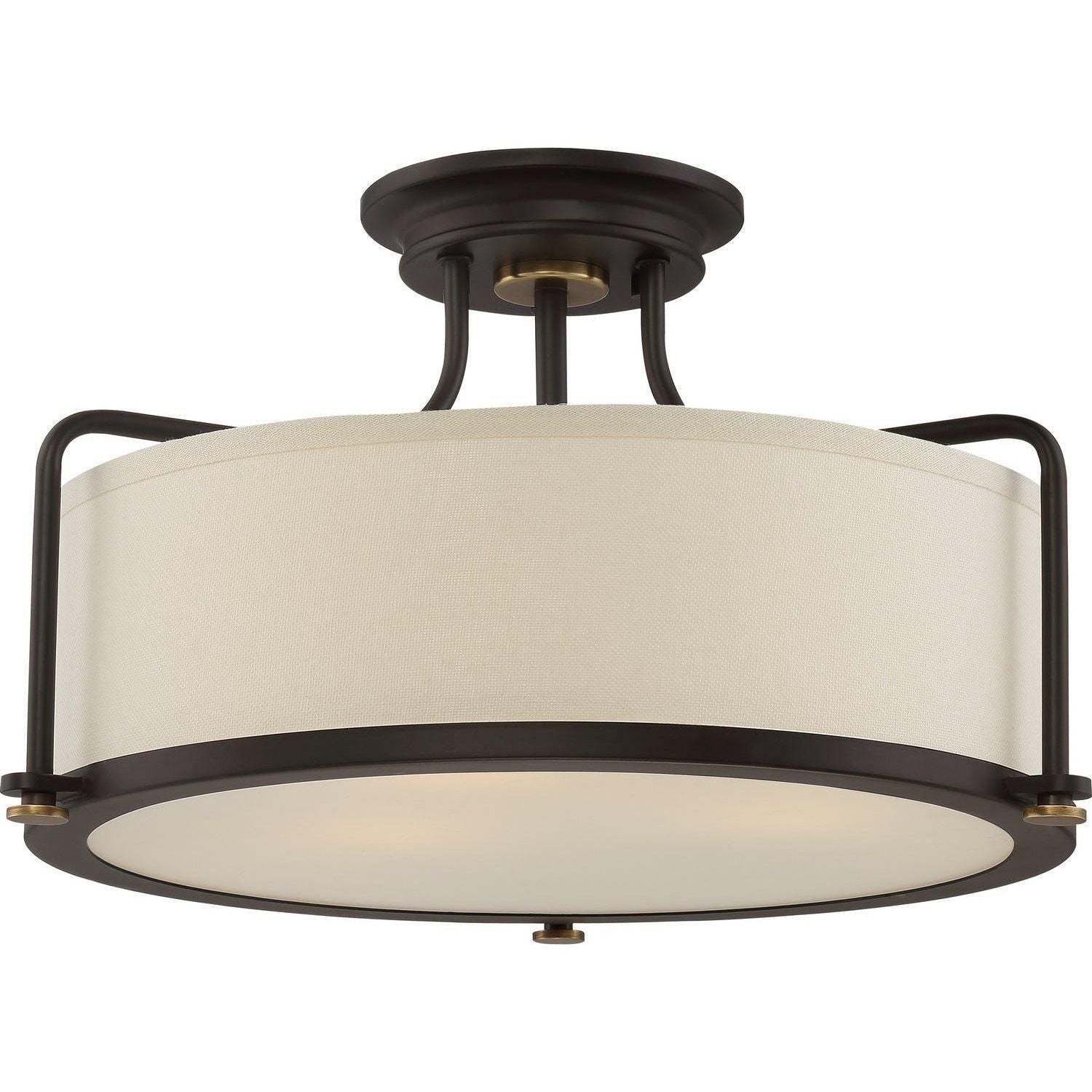 Quoizel - Calvary Semi-Flush Mount - QF1715WT - Canada Light Shop