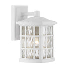 Quoizel - Stonington Outdoor Wall Lantern - SNN8406W - Canada Light Shop