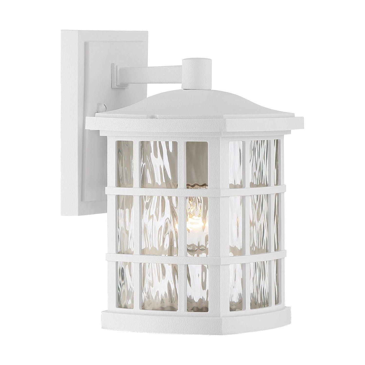 Quoizel - Stonington Outdoor Wall Lantern - SNN8406W - Canada Light Shop