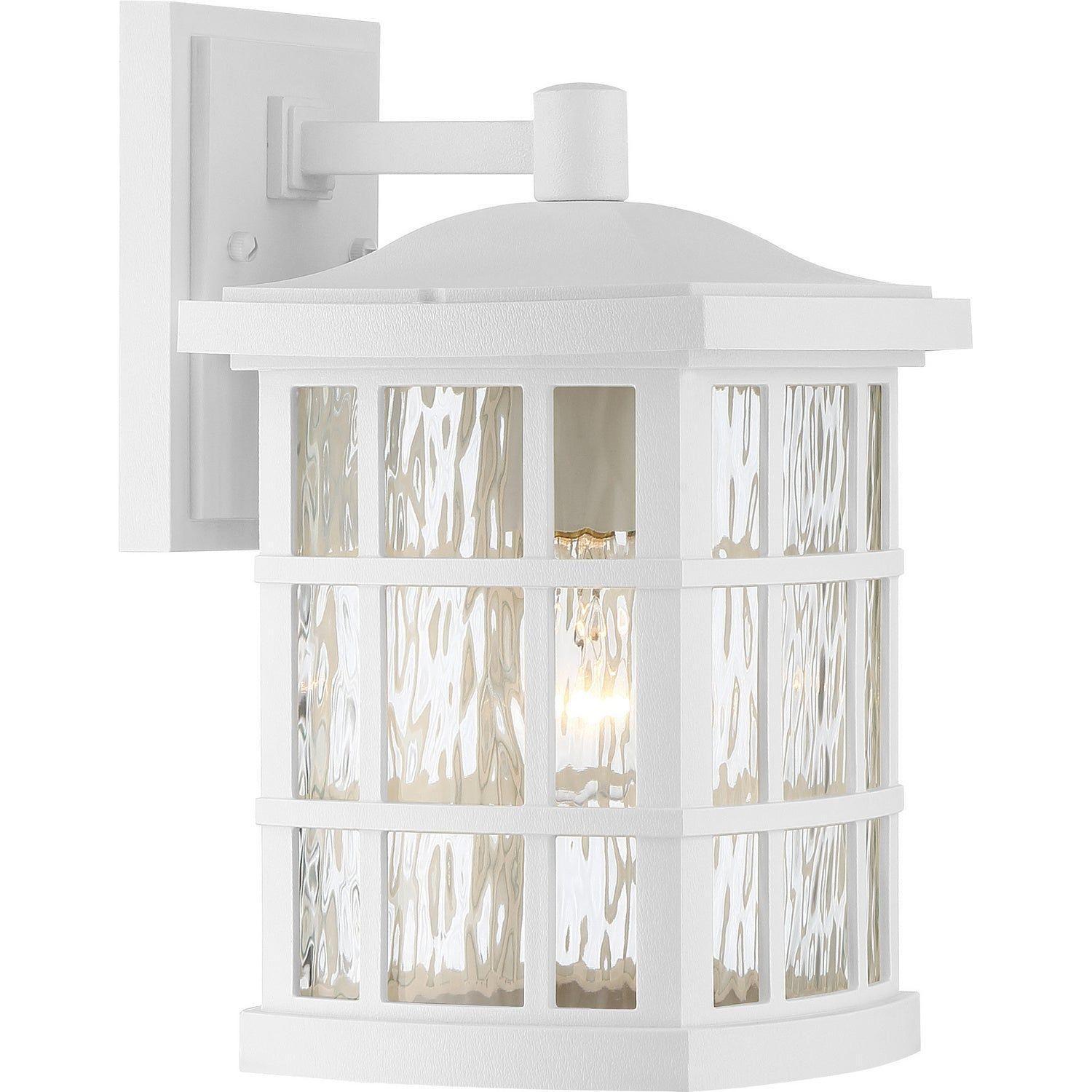 Quoizel - Stonington Outdoor Wall Lantern - SNN8408W - Canada Light Shop