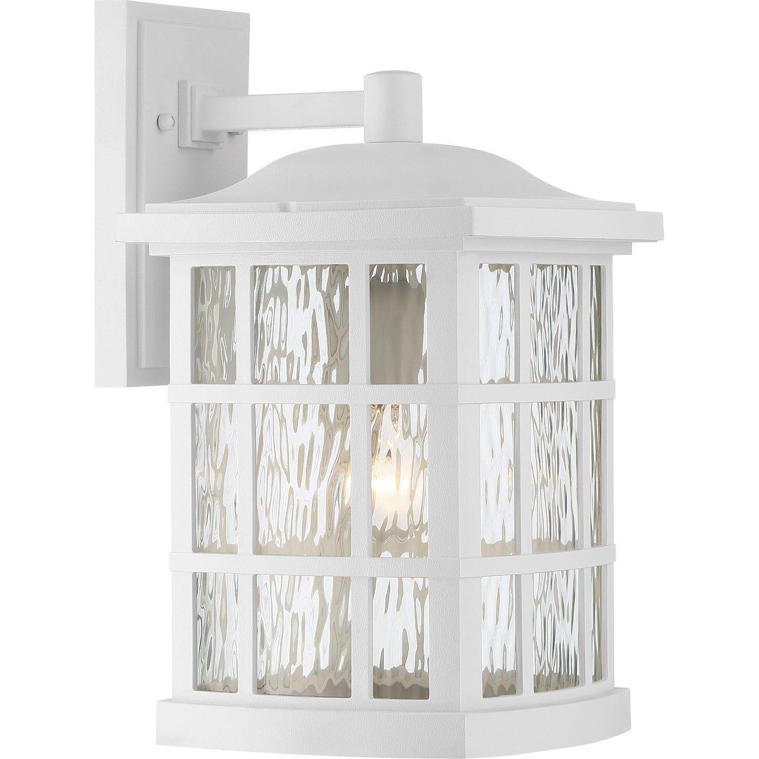 Quoizel - Stonington Outdoor Wall Lantern - SNN8409W - Canada Light Shop