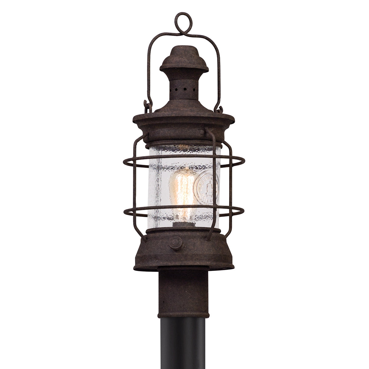 Troy Lighting Canada - P5055-HBZ - One Light Post Lantern - Atkins - Heritage Bronze