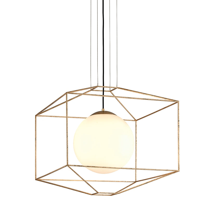 Troy Lighting Canada - F5215-GL - One Light Chandelier - Silhouette - Gold Leaf